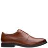 CLARKS MENS SHOE - TAN LEATHER